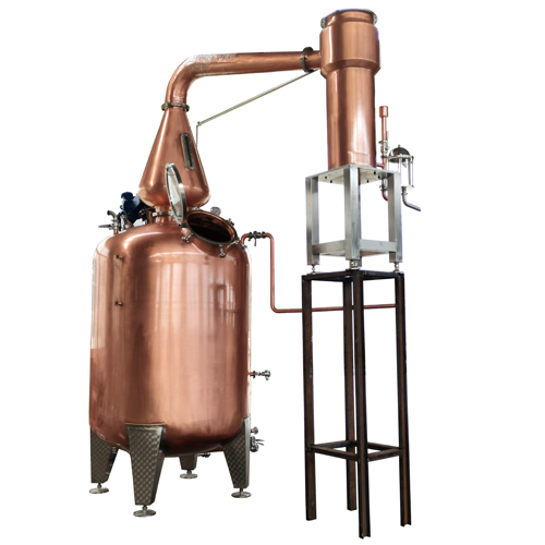 Tengodistill TGD B2500 | 2500L Industrial Copper Pot Still for Large-Scale Production