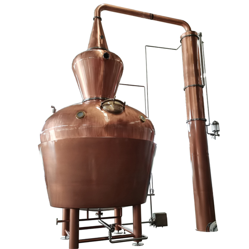 Tengodistill TGD B10000 | 10000L Industrial Copper Pot Still for Large-Scale Production
