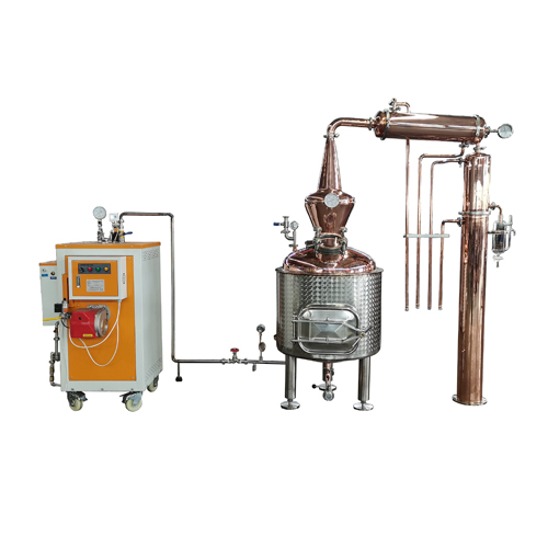 Tengodistill TGE 250 | 250L Commercial Still for Essential Oils with Steam Generator