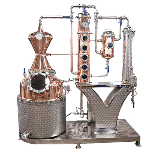Tengodistill TGD MO300| 300L Hybrid Still with Column for Vodka, Gin & Brandy