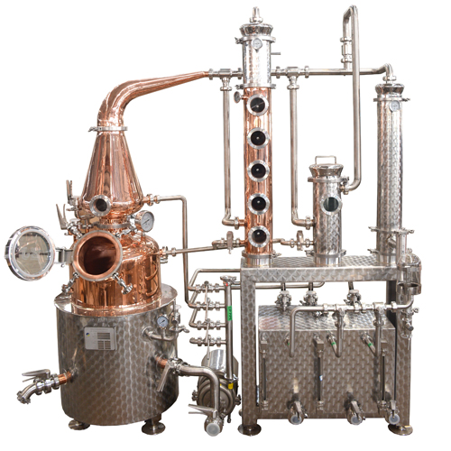 Tengodistill TGD MV100| 100L Hybrid Still with Column for Vodka, Gin & Brandy