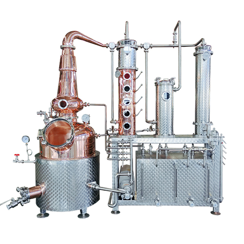 Tengodistill TGD MW400| 400L Hybrid Still with Column for Vodka, Gin & Brandy