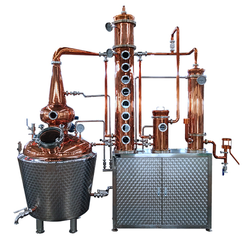 Tengodistill TGD MW300| 300L Hybrid Still with Column for Vodka, Gin & Brandy