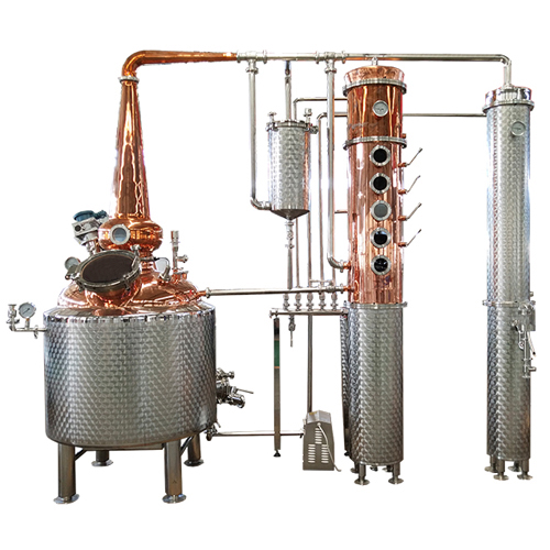 Tengodistill TGD MW500| 500L Hybrid Still with Column for Vodka, Gin & Brandy