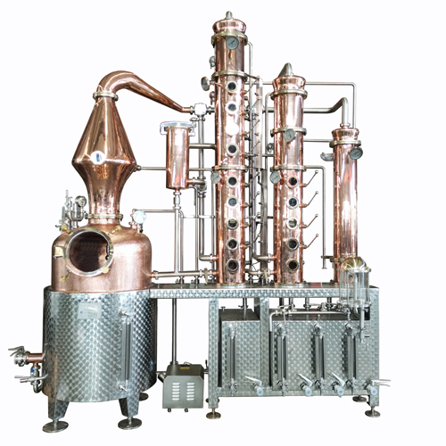 Tengodistill TGD W300| 300L Hybrid Still with Column for Vodka, Gin & Brandy