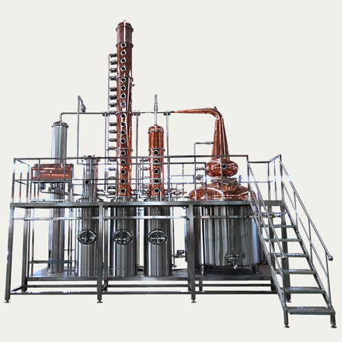 Tengodistill TGD W3500| 3500L Hybrid Still with Column for Vodka, Gin & Brandy