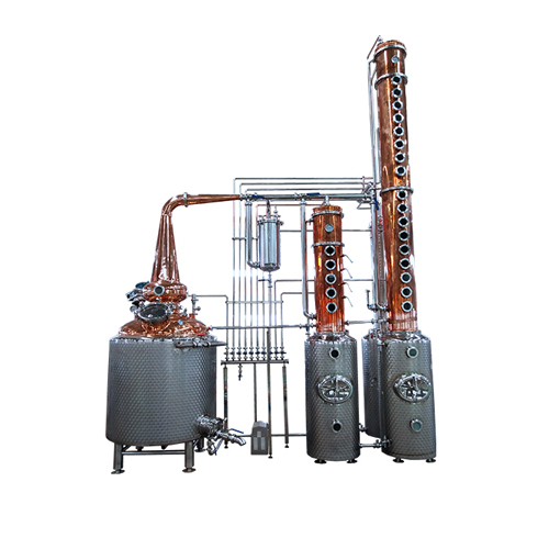 Tengodistill TGD V1200| 1200L Hybrid Still with Column for Vodka, Gin & Brandy