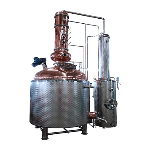Tengodistill TGD W4000| 4000L Hybrid Still with Column for Vodka, Gin & Brandy