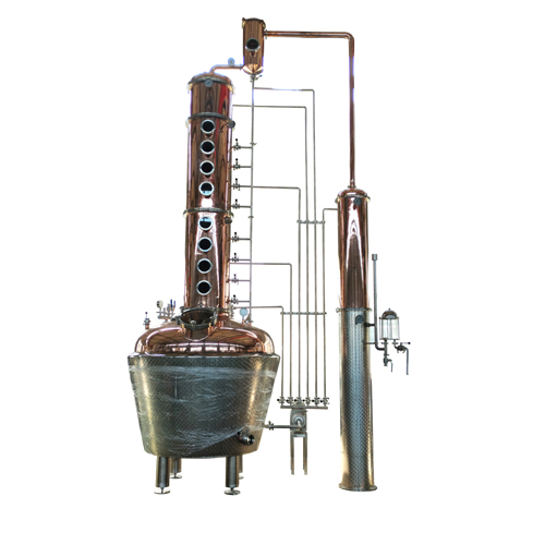 Tengodistill TGD V2000| 2000L Hybrid Still with Column for Vodka, Gin & Brandy