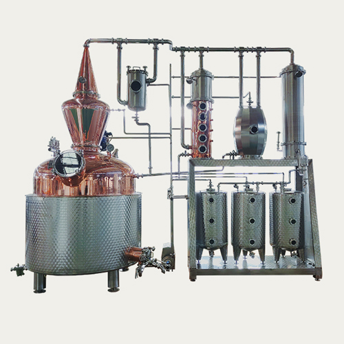 Tengodistill TGD R1500 | 1500L Multi functional distillation with Gin Basket and Rum for Recipe Development