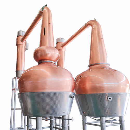 Tengodistill TGD D10000L+7000L | 10000L+7000L Pot distillation equipment Single Malt Whisky  for Recipe Development