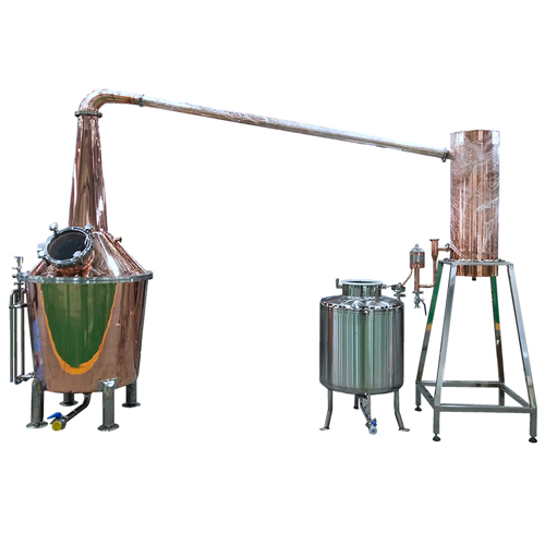 Tengodistill TGD D400L | 400L Pot distillation equipment Single Malt Whisky  for Recipe Development