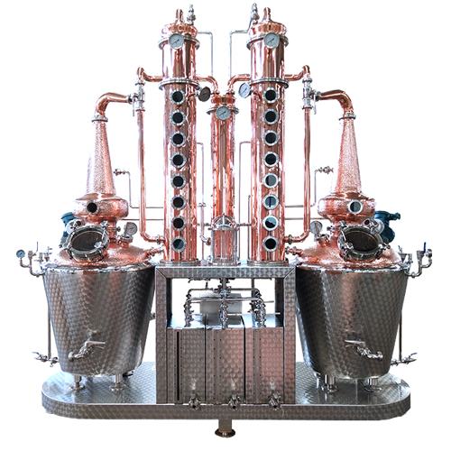Tengodistill TGD W200L+200L | 200L+200L Multi functional distillation for Recipe Development
