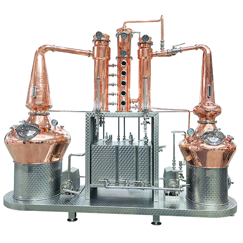 Tengodistill TGD W300L+180L | 300L+180L Multi functional distillation for Recipe Development